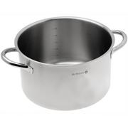 de Buyer Prim’Appety 3506.24 low cooking pot without lid, 24 cm, 5L