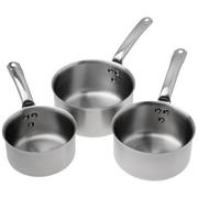 de Buyer Alchimy 3601.03 3-piece saucepan set without lids