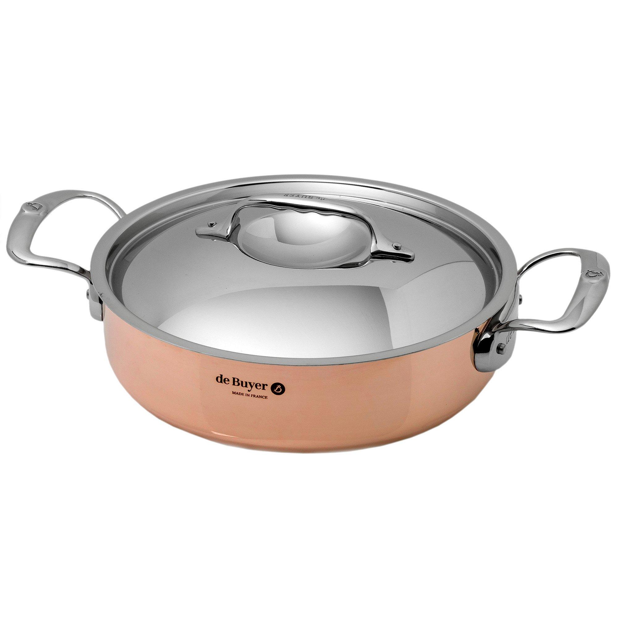 Fissler Original Pro Collection 084-588-28-000 casserole à gratin avec  couvercle haut, 28 cm