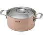 Image pour de Buyer Prima Matera faitout 24 cm avec couvercle en Inox 6242.24