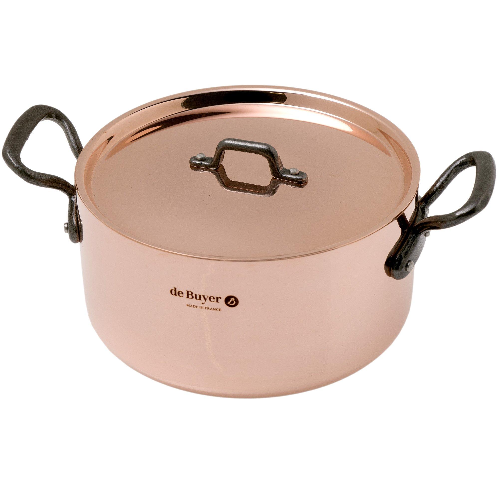 de Buyer Prima Matera copper frying pan 24 cm 6224.24