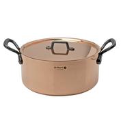 de Buyer Prima Matera Tradition 6342-28 copper stewpan 28 cm