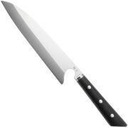 Afbeelding voor Due Cigni pratiKO 3, 2C-3002 Sandvik 12C27, Black G10, gyuto koksmes, 22 cm