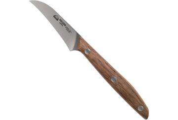 Due Cigni 1896, 2C1001NO peeling knife 7 cm, walnut wood