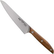 Due Cigni 1896, 2C1004NO utility knife 14 cm, walnut wood