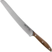 Due Cigni 1896, 2C1011NO bread knife 20 cm, walnut wood