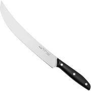 Due Cigni Cookout 1896, 2C1024 POM negro, cuchillo de carnicero, 27 cm