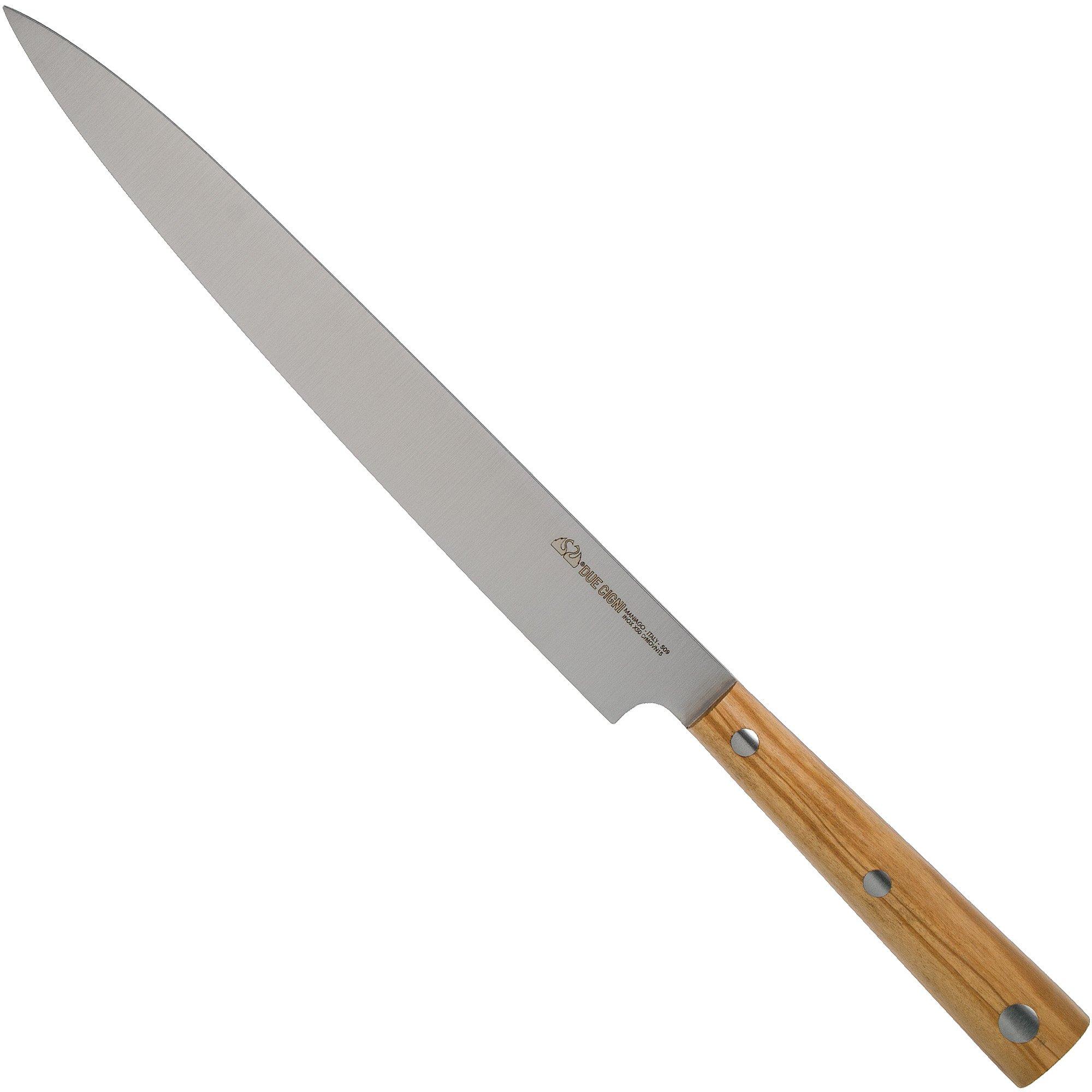 Due Cigni Hakucho Sashimi 25 cm, Olivenholz