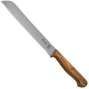 Due Cigny Tuscany 2C761-20OL couteau à pain 20 cm bois d'olivier