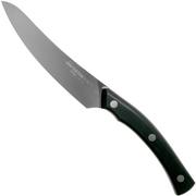 Due Cigni Arne Line cuchillo para carne 11 cm, negro