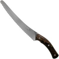 Image for Due Cigni Arne Line bread knife 23 cm, ziricote