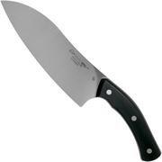 Due Cigni Arne Line santoku 19 cm, noir