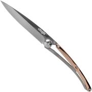 Deejo Gold 37g, Pink Gold Gilded 1AM000012 pocket knife