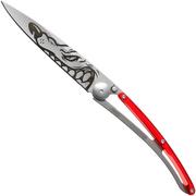 Deejo Tattoo 37g, Winter, Rouge 1CB024 couteau de poche