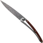 Deejo Prestige Damascus 37g, Snakewood 1DB008 pocket knife 