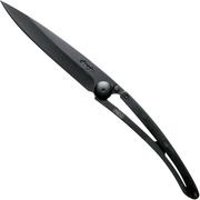 Deejo Wood Black 37g, Ebony wood 1GB004 pocket knife