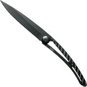 Deejo Composite Black 37g, Carbon Fibre 1GC001 pocket knife