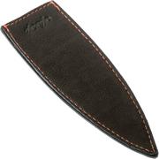 Deejo mocca leather sheath for 37g Deejo, E502 sheath