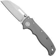 Demko Knives AD20.5 Shark-Lock CPM 20CV Shark Foot AD205-20CV-TI-SF Smooth Titanium, coltello da tasca