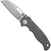 Demko Knives AD20.5 Shark-Lock CPM 20CV Shark Foot AD205-20CV-TI-TEX-SF Milled Titanium, coltello da tasca