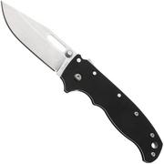 Imagem para Demko AD20.5 Shark-Lock, Stonewashed D2 Clip Point, 205-D2-BLKPPG10-CP, Black Peel Ply G10 navalha