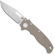 Demko Knives AD20.5 Shark-Lock CPM 3V Clip Point AD205-3V-CTCP Coyote G10, coltello da tasca