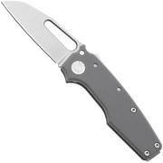 Image for Demko Knives MG AD22 Shark-Foot AD22-MC-GRAY-G10-SF Stonewashed MagnaCut, Gray G10, pocket knife