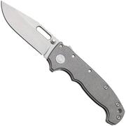 Afbeelding voor Demko MG AD20 Shark-Lock, Stonewashed MagnaCut Clip Point, MGAD20-MAG-SMT-TI, Smooth Titanium zakmes