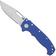 Afbeelding voor Demko Knives MG AD20S Shark-Lock, CPM 20CV Clip Point MGAD20S-BLUE2 Blue G10, zakmes