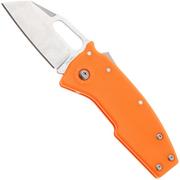 Afbeelding voor Demko Nano-Shark, NANO-10A-ORANGE GRN-SF, Stonewashed AUS-10A Shark Foot, Orange GRN zakmes