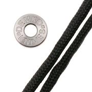 Demko Knives Titanium Lanyard Bead TI-BEAD-BLACK, zwart