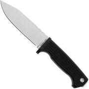 Afbeelding voor Demko Knives American Made FreeReign, Stonewashed CPM 3V Clip Point, USA-FR-3V-BLK-CLP, Black Rubber outdoormes