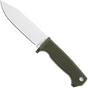 Imagen para Demko Knives American Made FreeReign, Stonewashed CPM 3V Clip Point, USA-FR-3V-ODGRN-CLP, OD-Green Rubber, cuchillo de exterior
