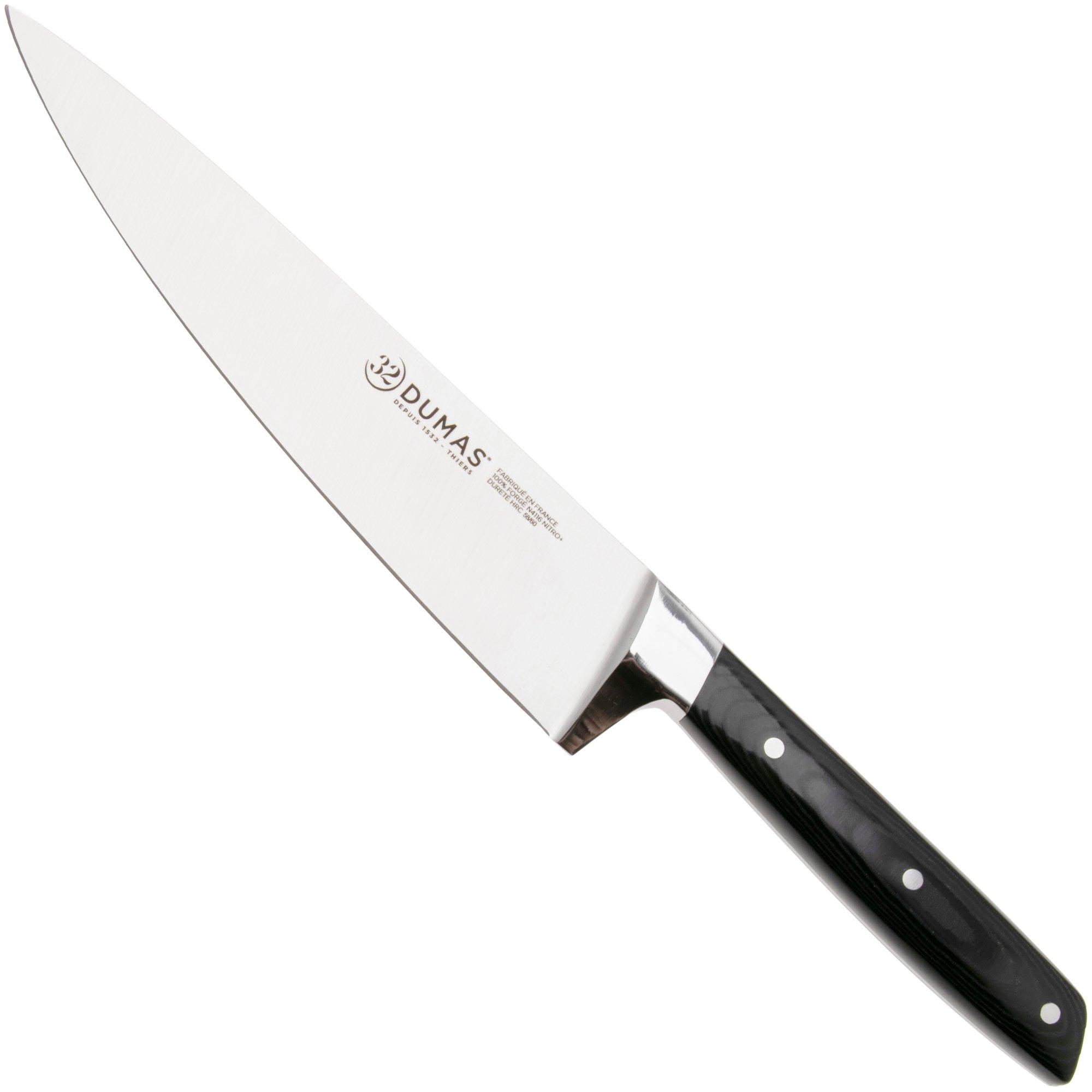 32 Dumas Signature 936589 Micarta, chef's knife, 20 cm
