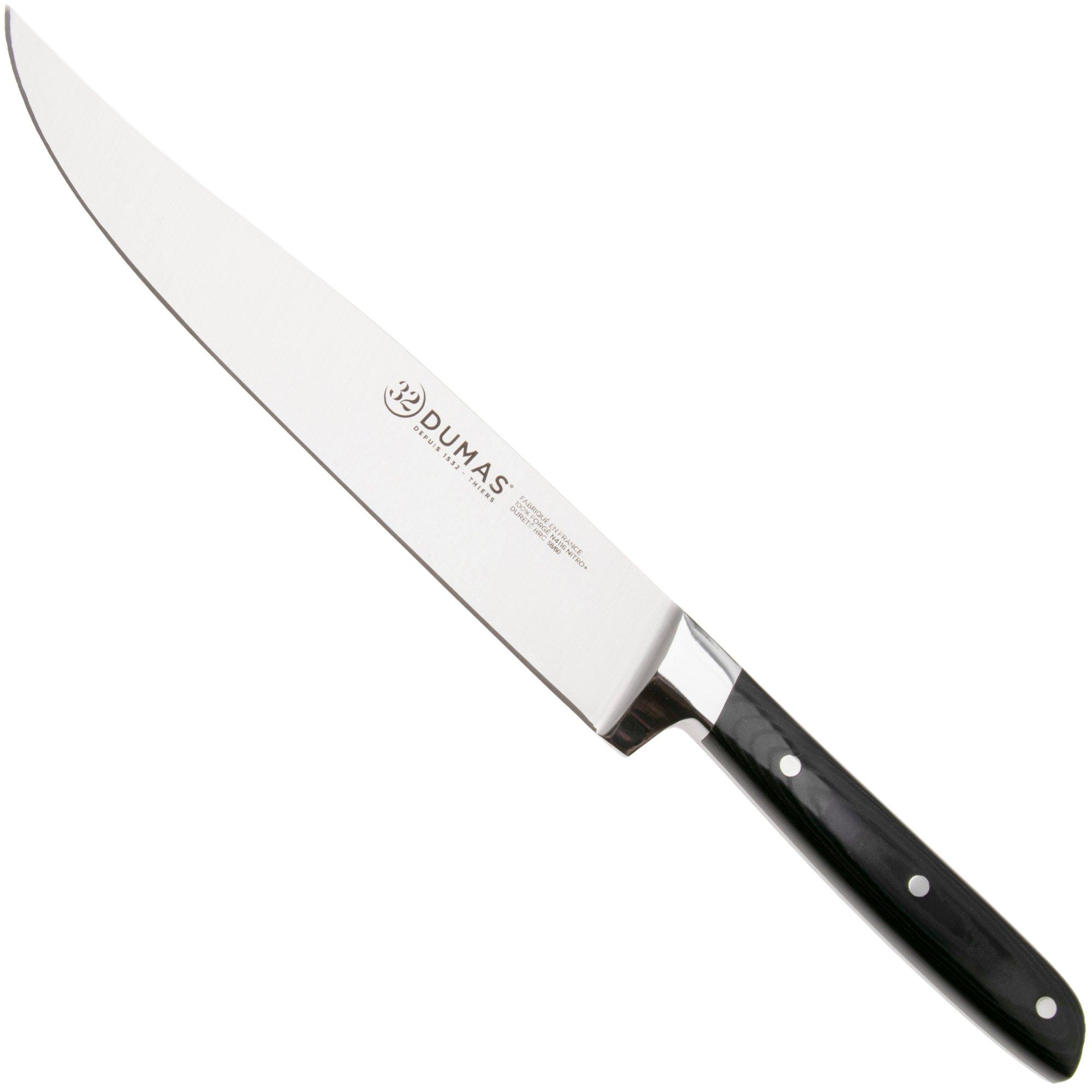 32 Dumas Signature 936789 Micarta, Yatagan Fleichmesser, 20 cm