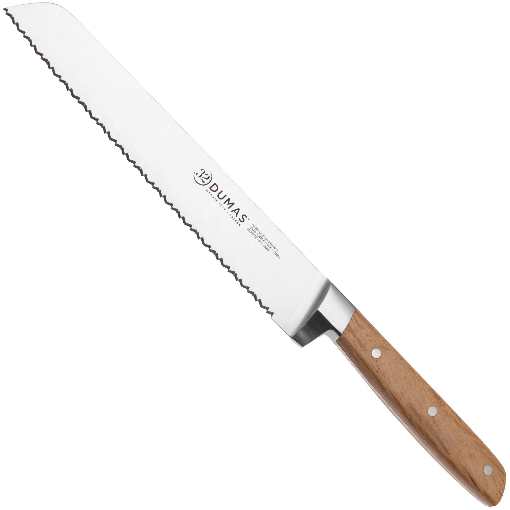 32 Dumas Signature 937186 Holm Oak, bread knife, 20 cm