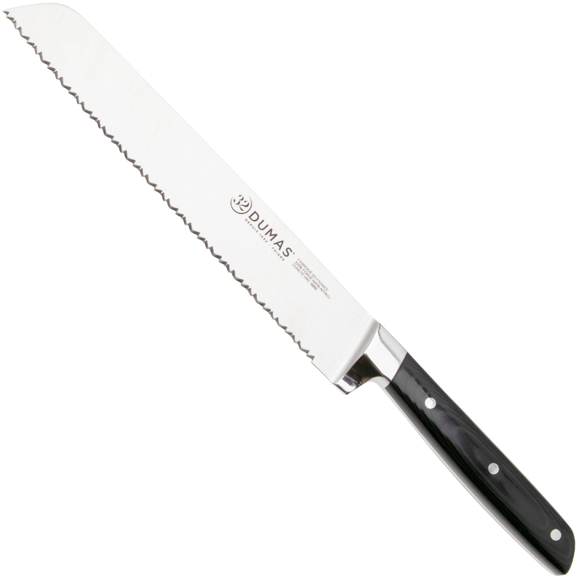 32 Dumas Signature 937189 Micarta, bread knife, 20 cm