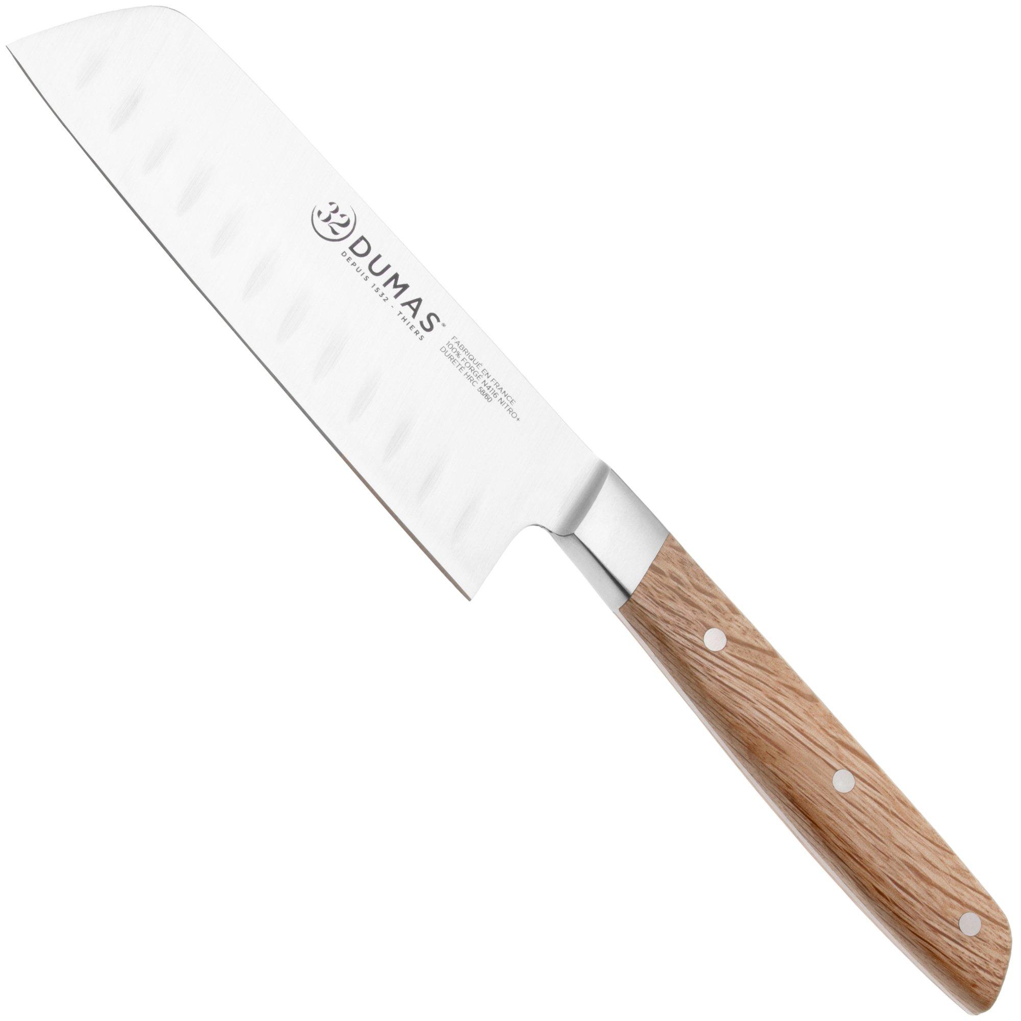 32 Dumas Signature 937686 Holm Oak, mini santoku, 13 cm