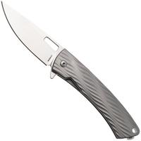 Afbeelding voor DPx Aculus DPACF050, Stonewashed CPM MagnaCut, Gray Titanium zakmes
