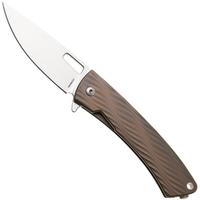 Afbeelding voor DPx Aculus DPACF051, Stonewashed CPM MagnaCut, Bronze Titanium zakmes