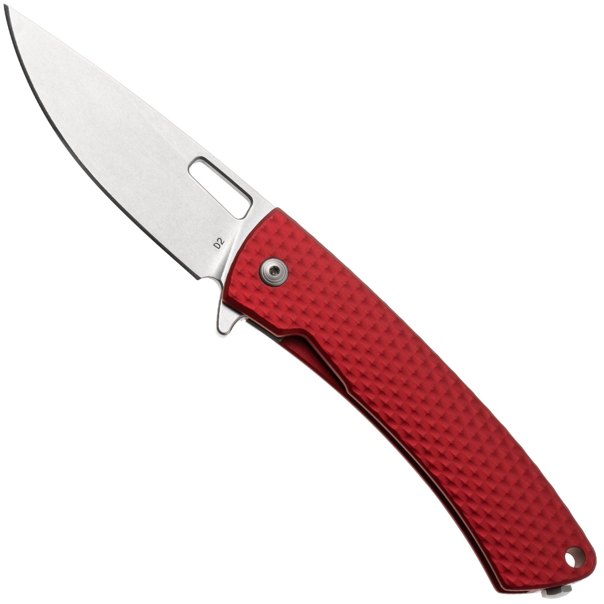 DPx Aculus DPACF055, Stonewashed D2, Diamond Red Aluminum zakmes