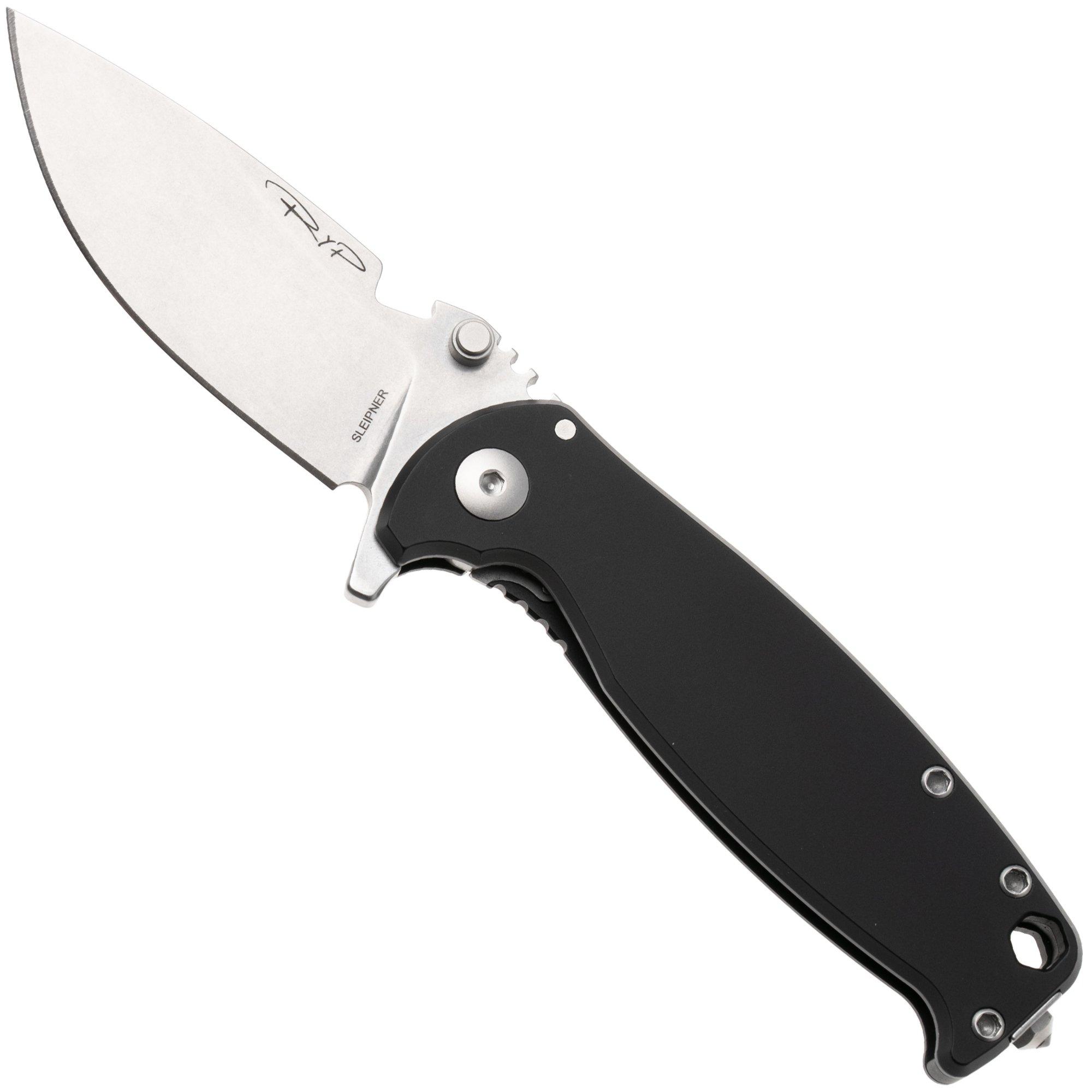 DPx HEST/F DPHSF450, Stonewashed Sleipner, Black Aluminum zakmes