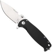 Afbeelding voor DPx HEST/F DPHSF450, Stonewashed Sleipner, Black Aluminum zakmes