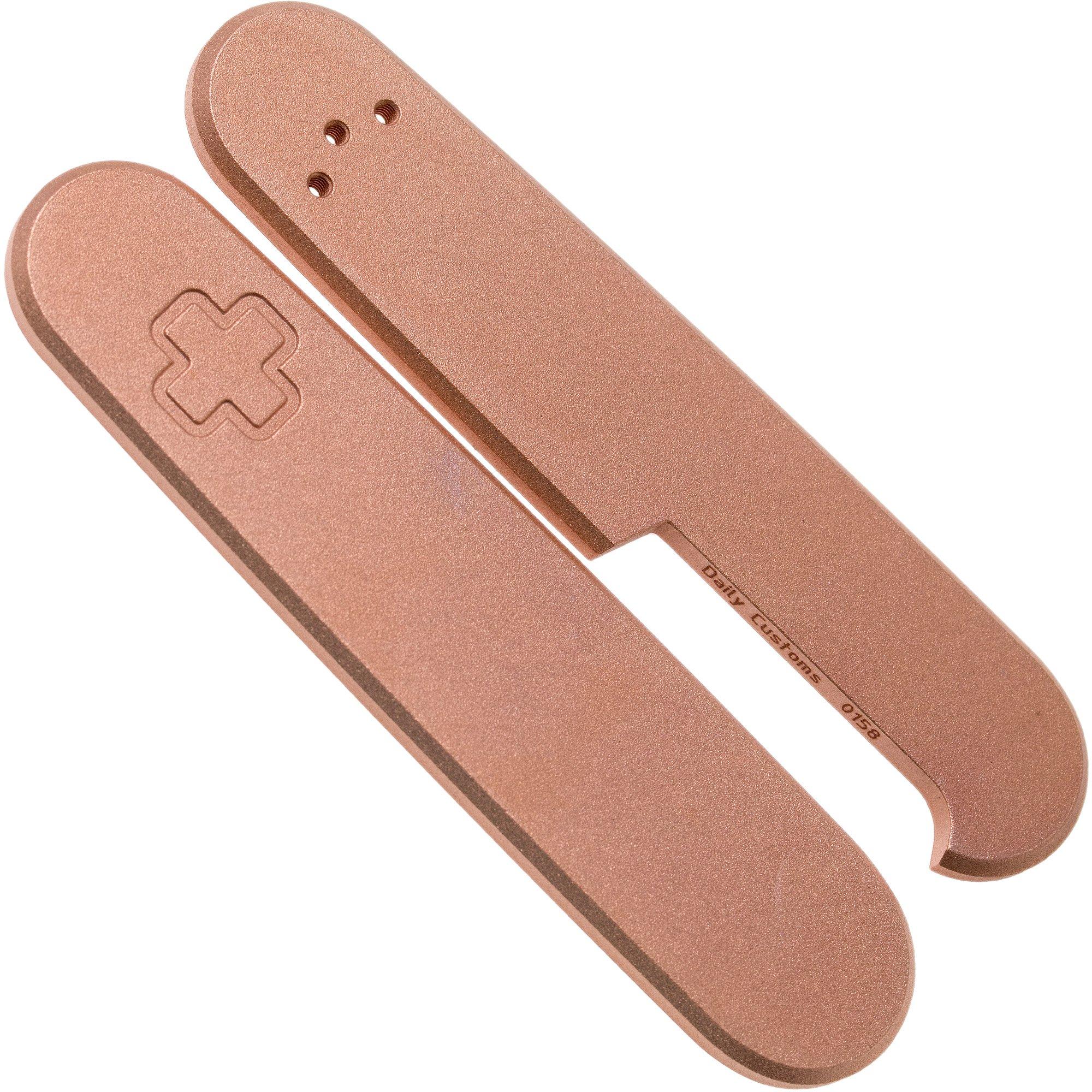 Daily Customs 91.2 Plain, Copper P10008598 Victorinox Griffschalen