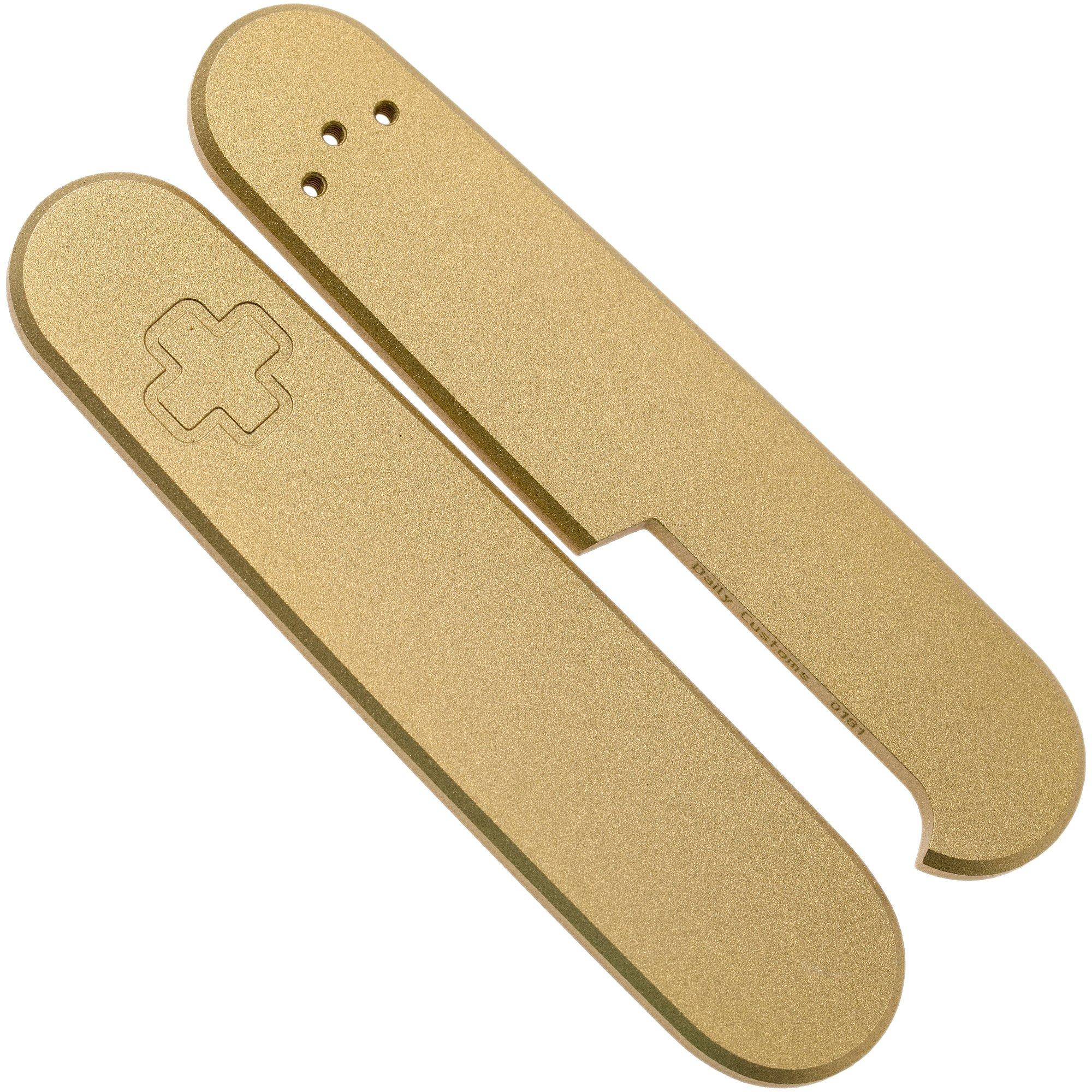 Okładziny Victorinox Daily Customs 91.2 Plain, Brass P10008599