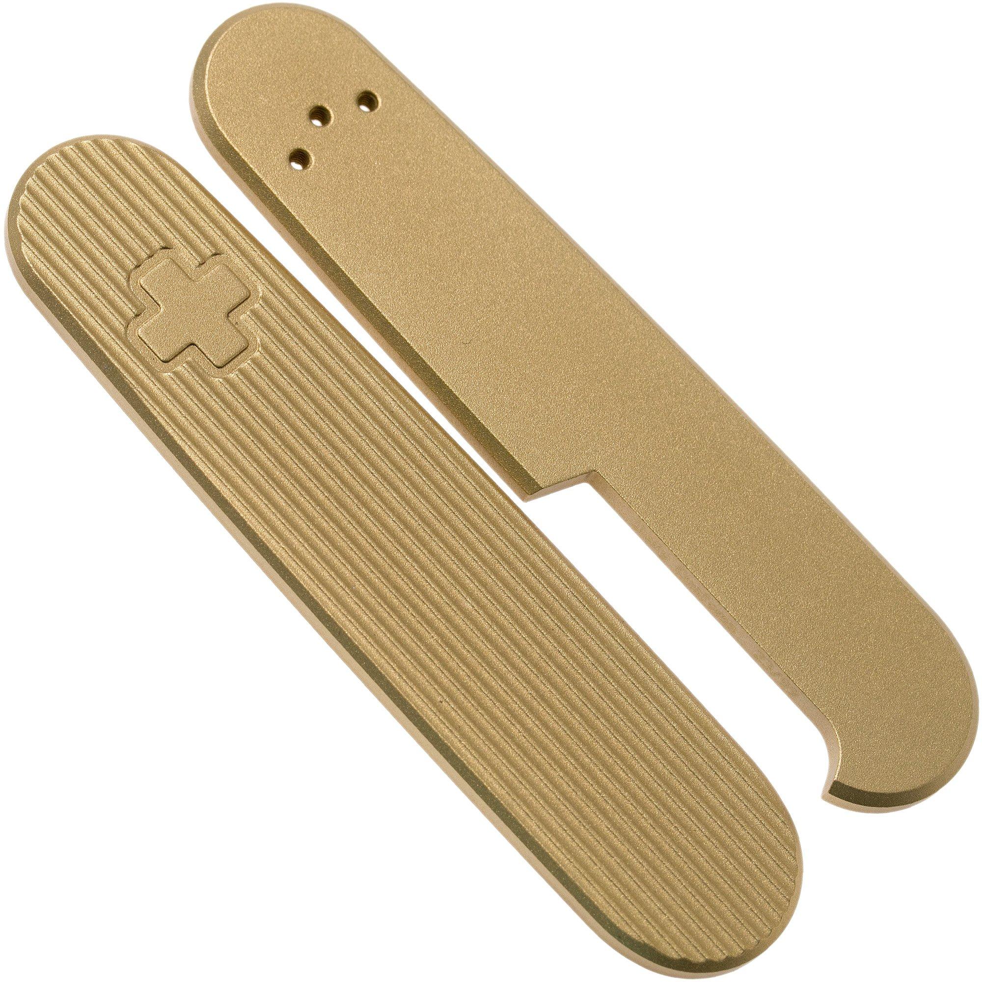 Okładziny Victorinox Daily Customs 91.2 Pinstripes Pattern, Brass P10008999