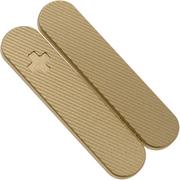 Daily Customs 58.2 25 Angle Pattern, Brass P10009495 plaquettes pour Victorinox