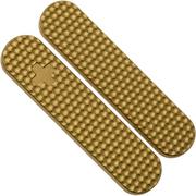 Daily Customs 58.2 Golfball Pattern, Brass P10009498 plaquettes pour Victorinox