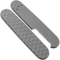 Image for Daily Customs 91.2 Honeycomb 2D Pattern, Titanium P10011756 Victorinox scales