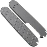 Image for Daily Customs 91.2+ Honeycomb 2D Pattern, Titanium P10011809 Victorinox scales